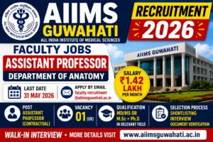 AIIMS Guwahati Vacancy 2026
