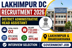 Lakhimpur DC Recruitment 2026