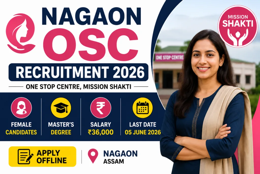 Nagaon OSC Recruitment 2026
