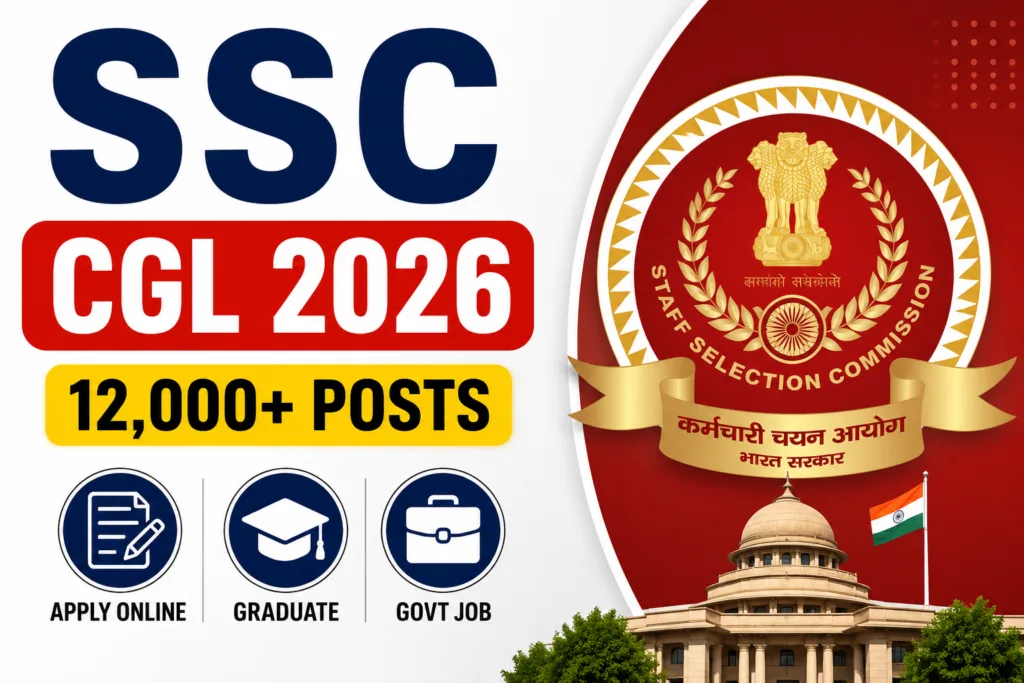 SSC CGL Recruitment 2026