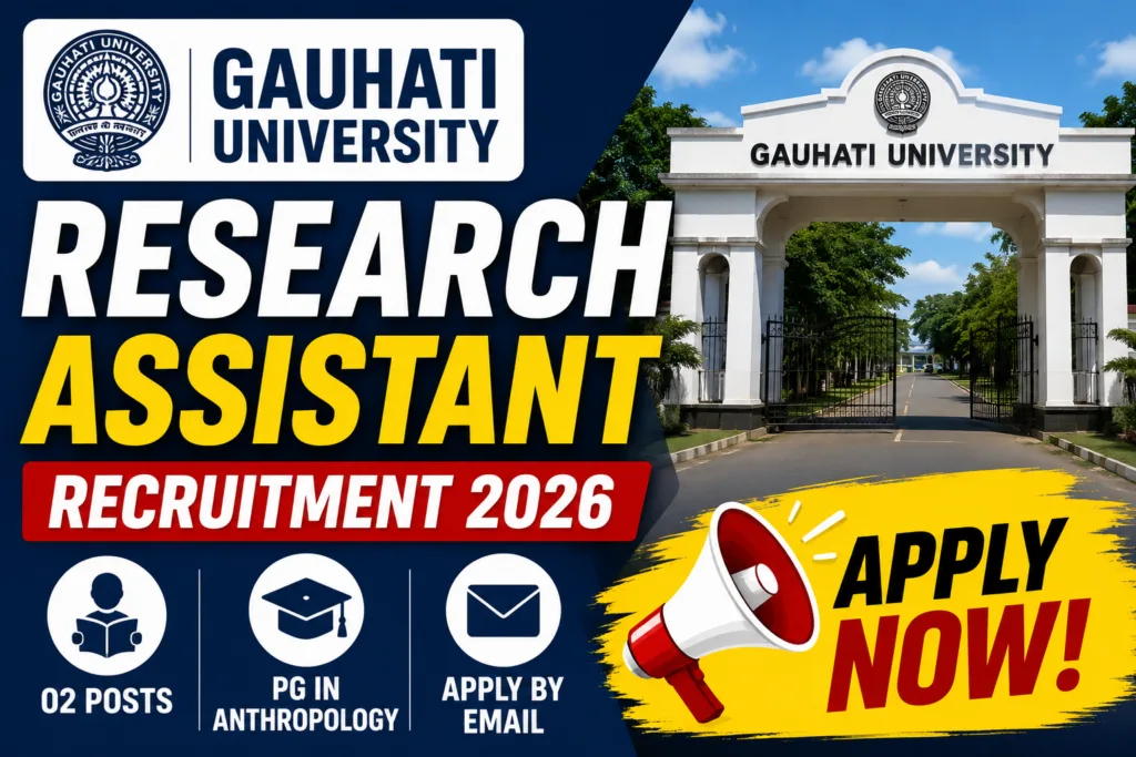 Gauhati University Recruitment 2026