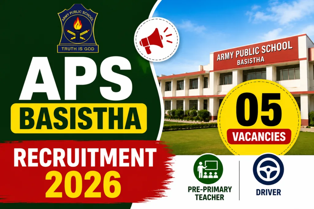 APS Basistha Recruitment 2026