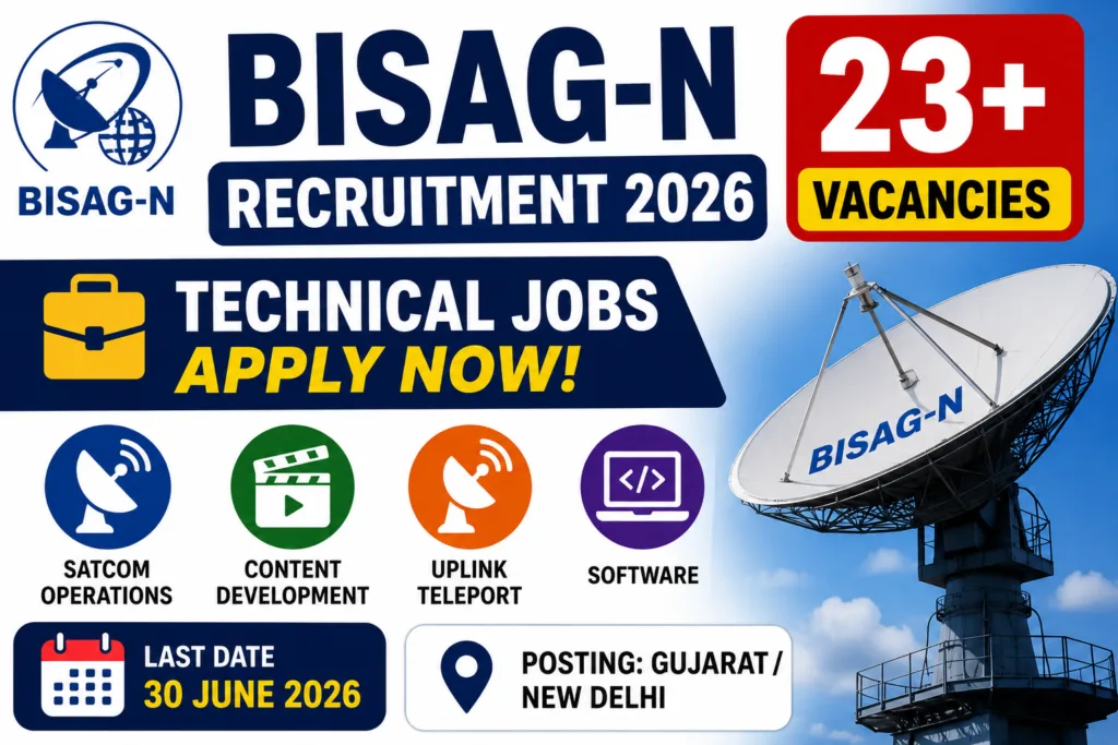 BISAG-N Recruitment 2026