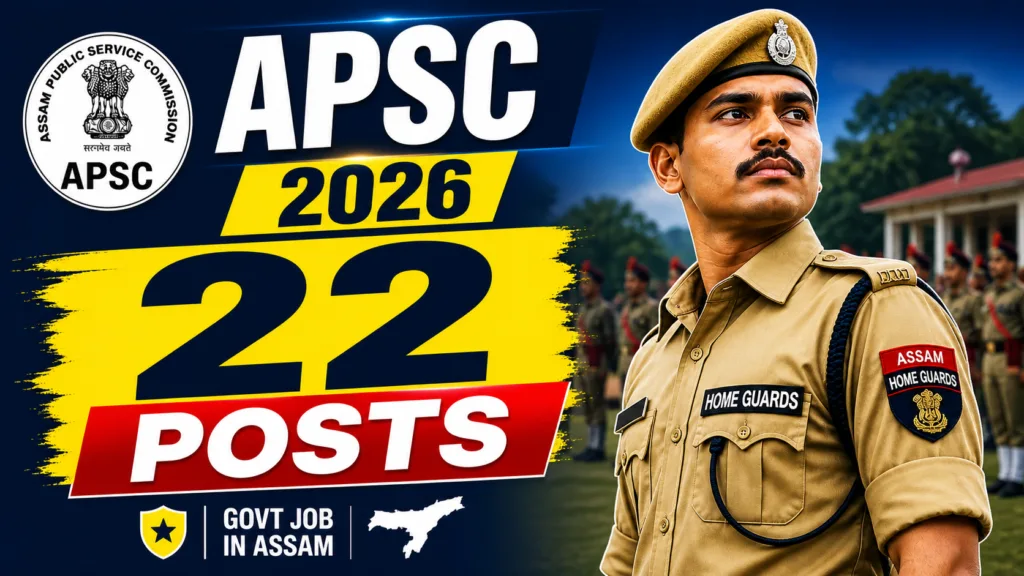APSC Home Guards Recruitment 2026