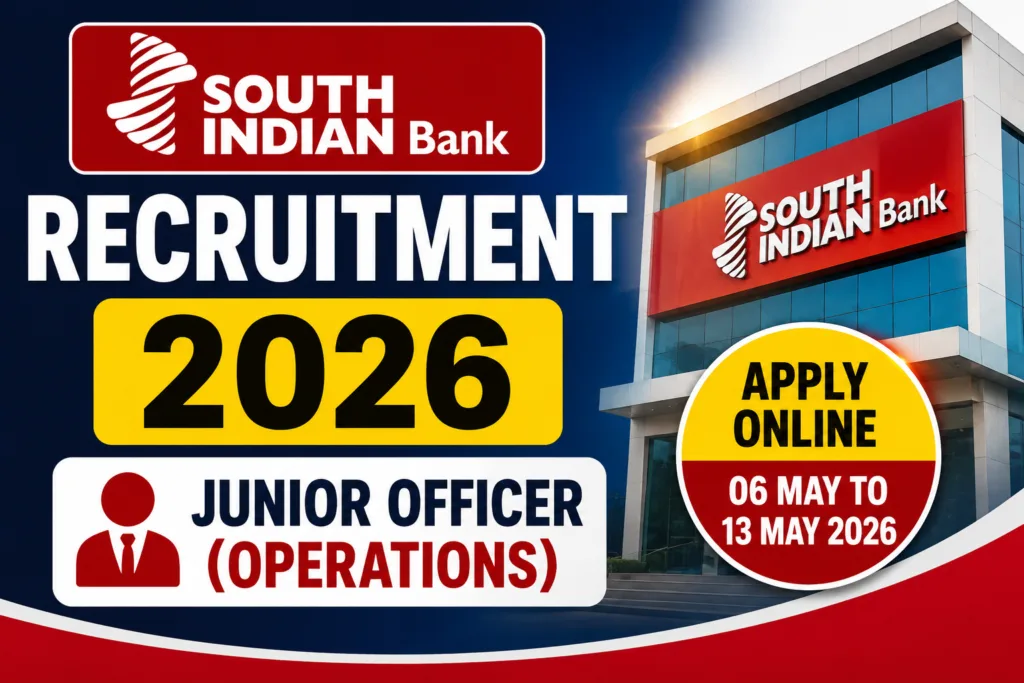 South Indian Bank Recruitment 2026