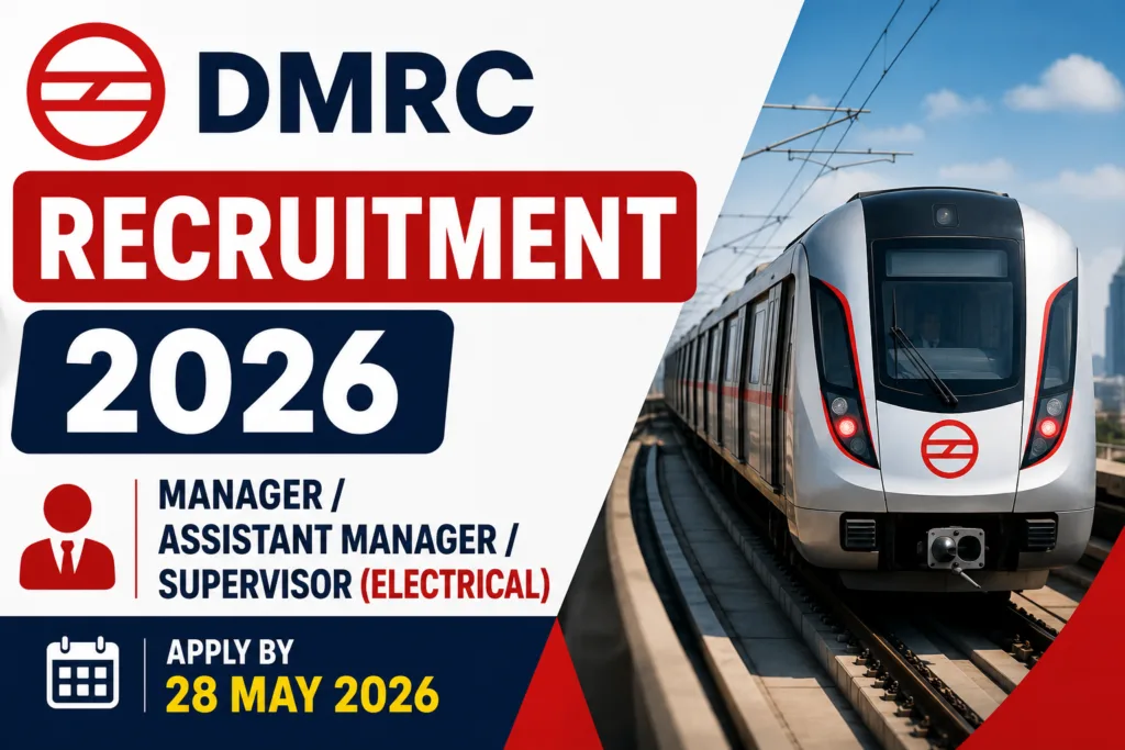 DMRC Recruitment 2026