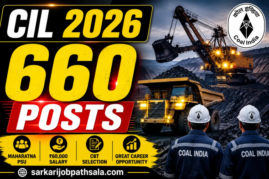 Coal India Recruitment 2026