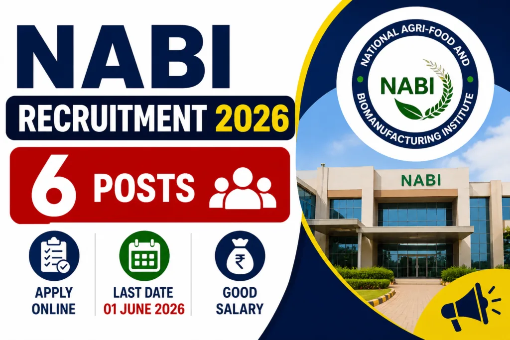NABI Recruitment 2026
