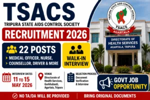 TSACS Recruitment 2026