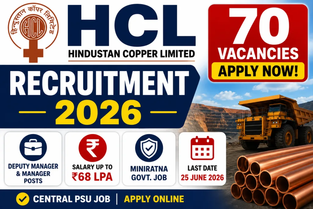 HCL Recruitment 2026