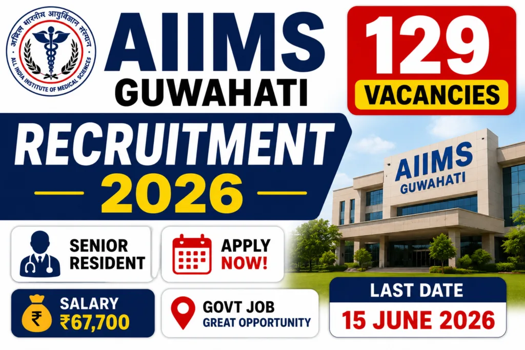 AIMS Guwahati Jobs 2026