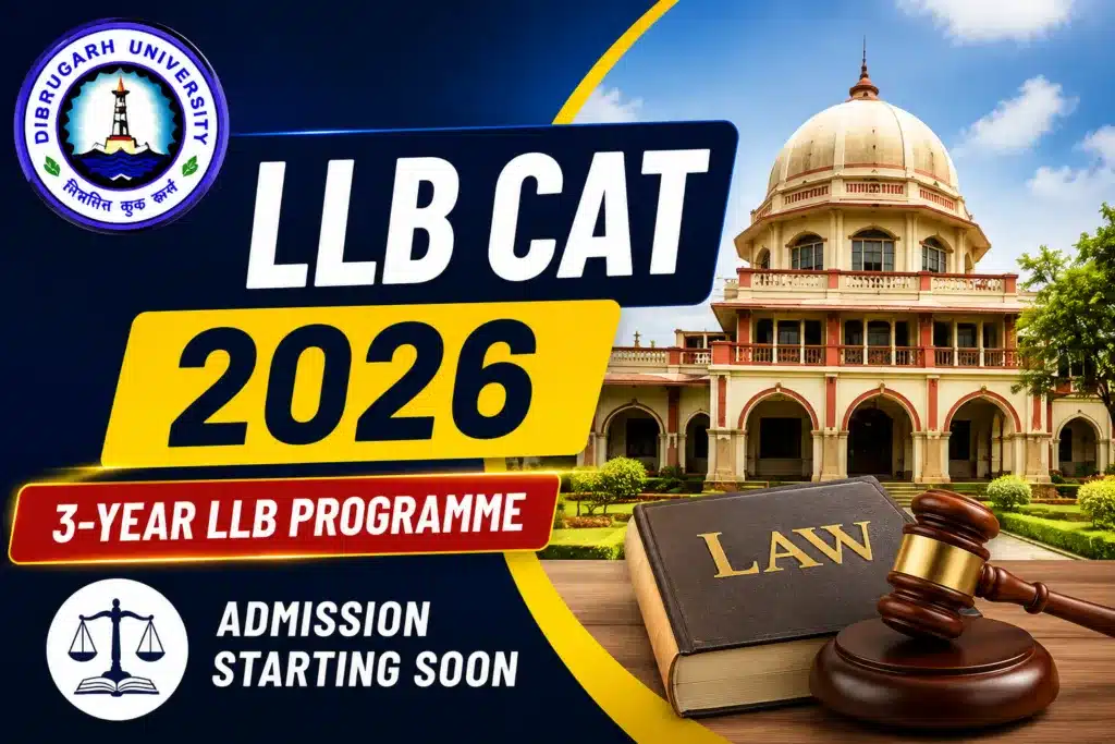 Dibrugarh University Admission 2026