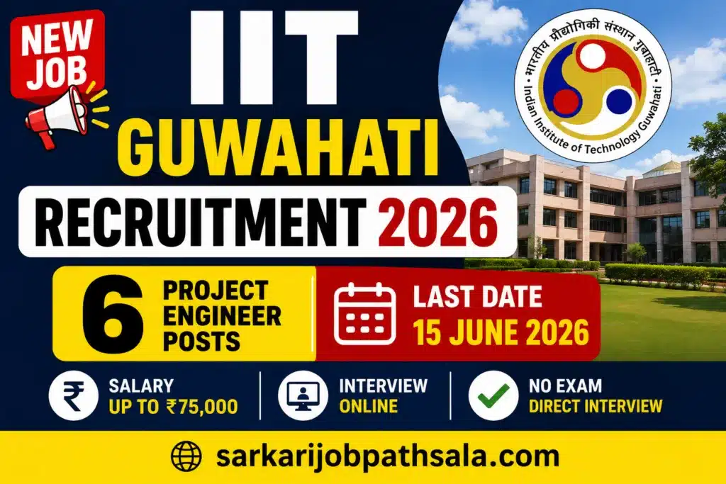 IIT Guwahati Job 2026