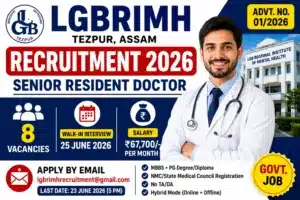 LGBRIMH Recruitment 2026