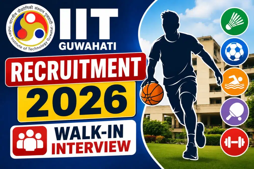 IIT Guwahati Notification 2026