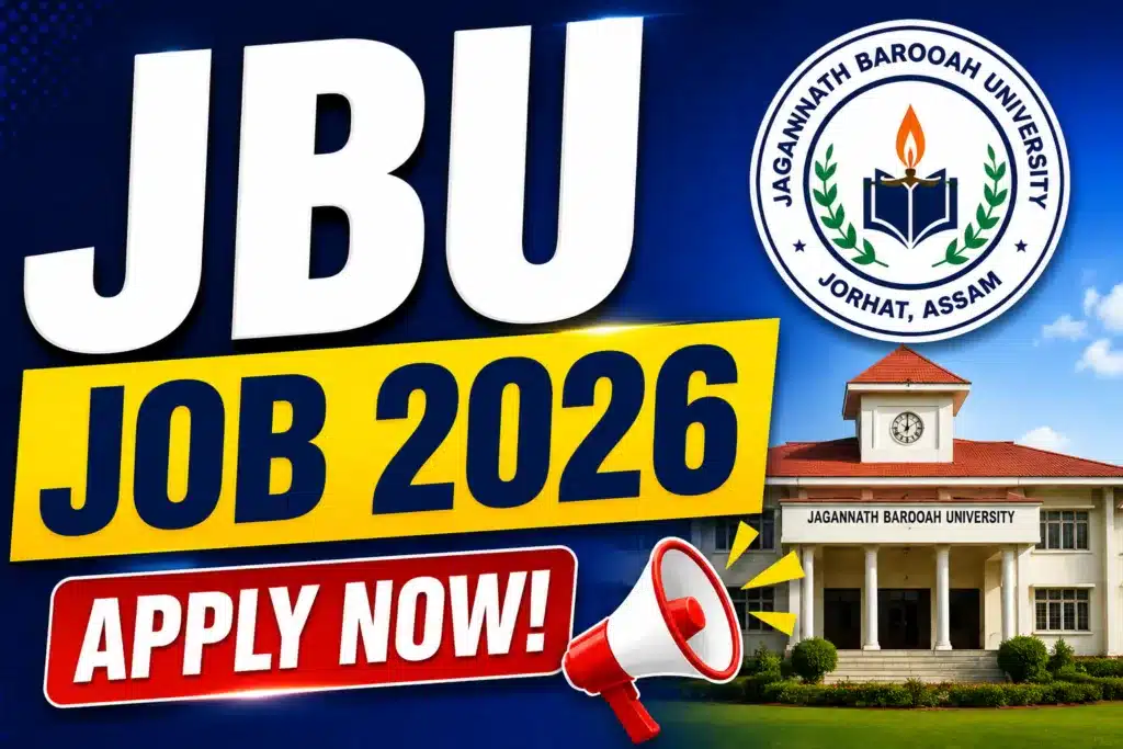JBU Recruitment 2026