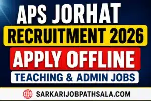 Army Public School Jorhat Recruitment 2026