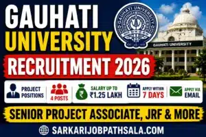 Gauhati University Recruitment 2026
