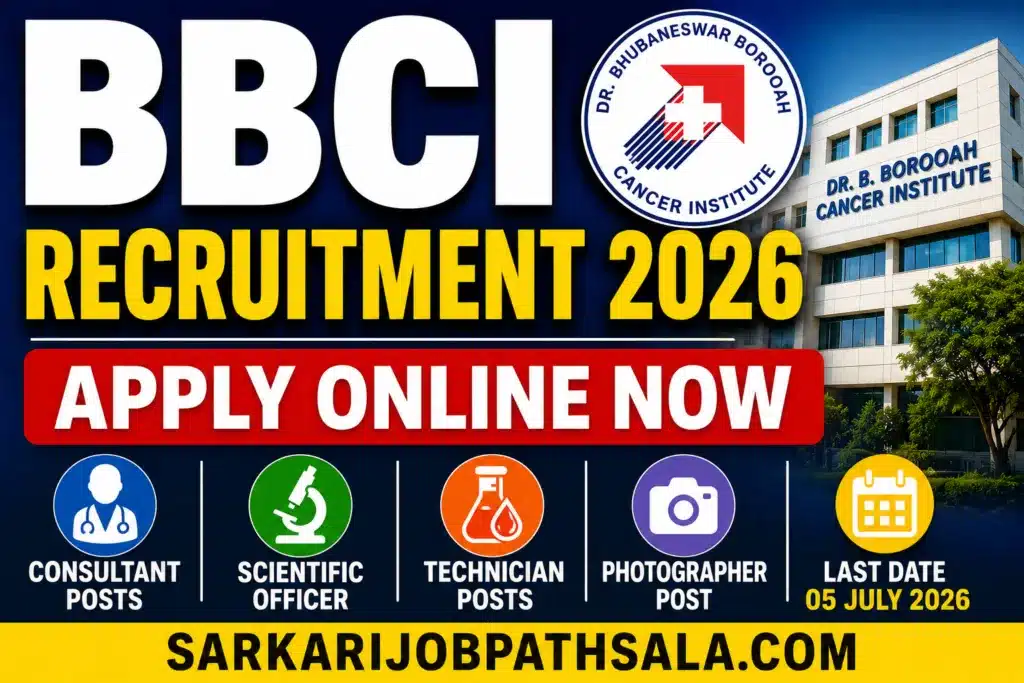 Dr B Borooah Cancer Institute Recruitment 2026