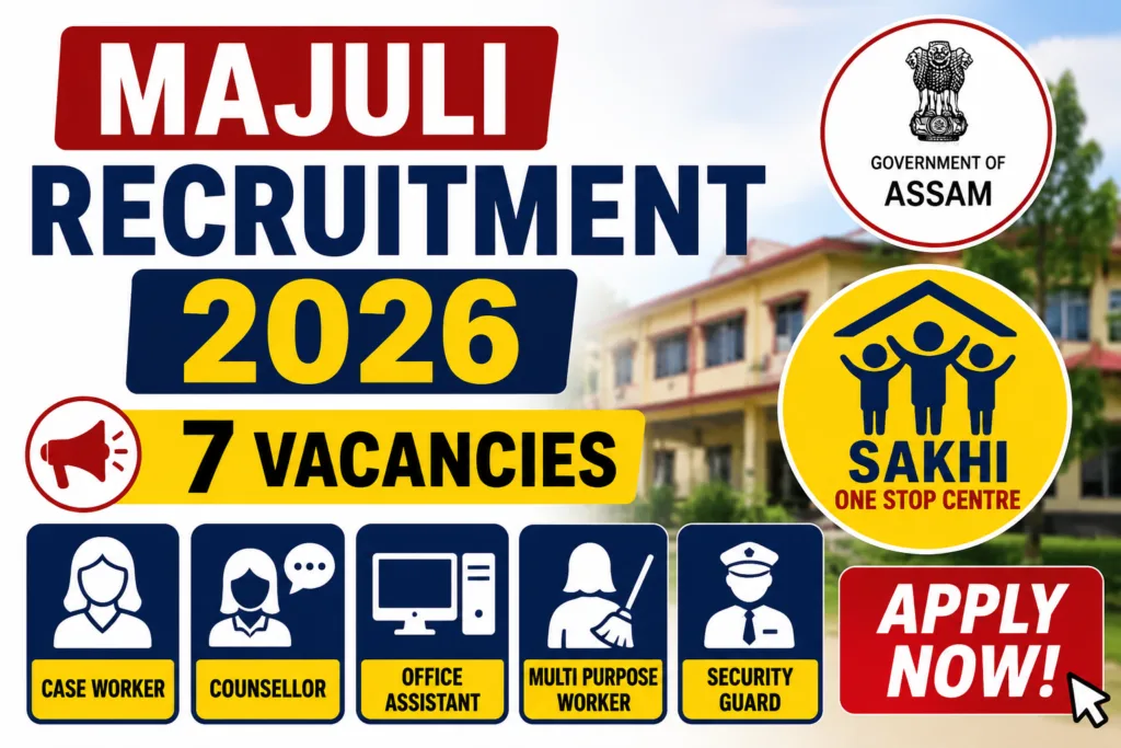 Majuli Recruitment 2026