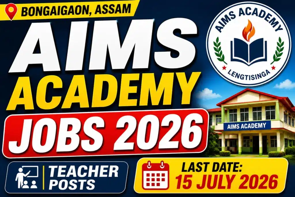 AIMS Academy Recruitment 2026