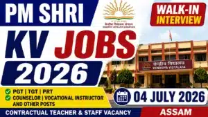 KVS Mangaldoi Recruitment 2026