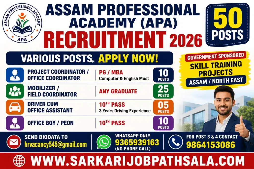 APA Recruitment 2026