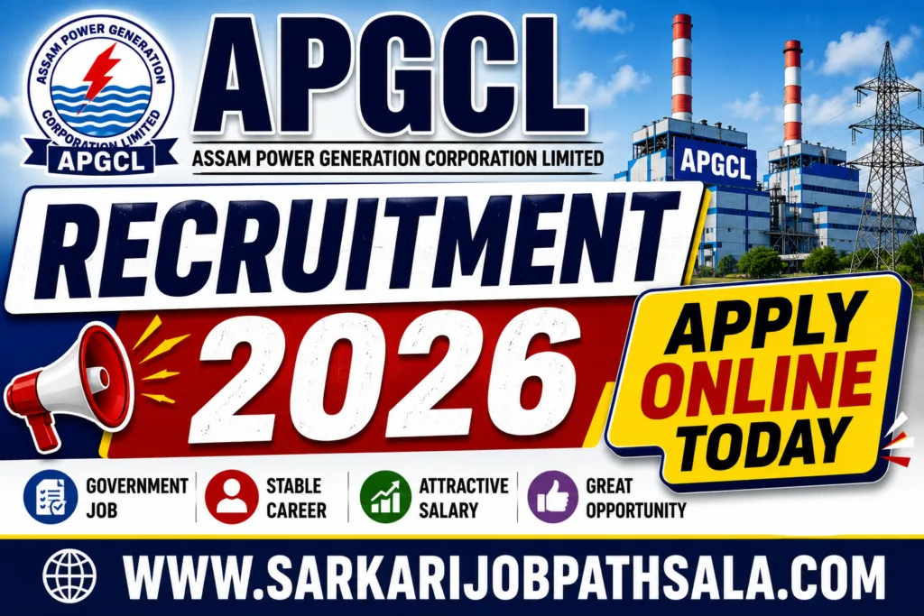 APGCL Recruitment 2026