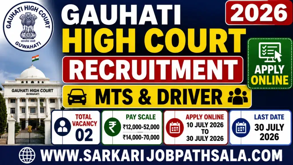 Gauhati High Court Recruitment 2026