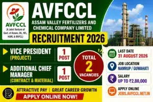 AVFCCL Recruitment 2026