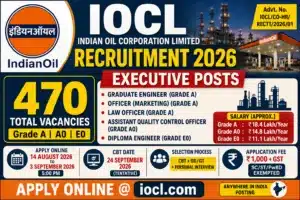 IOCL Recruitment 2026