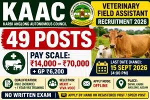 KAAC VFA Recruitment 2026