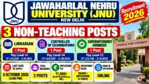 JNU Recruitment 2026