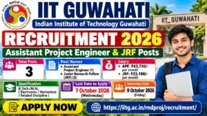IIT Guwahati Recruitment 2026