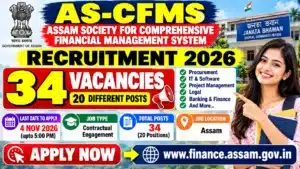 AS-CFMS Recruitment 2026