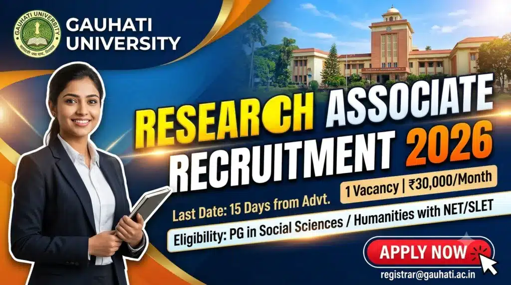 Gauhati University Recruitment 2026