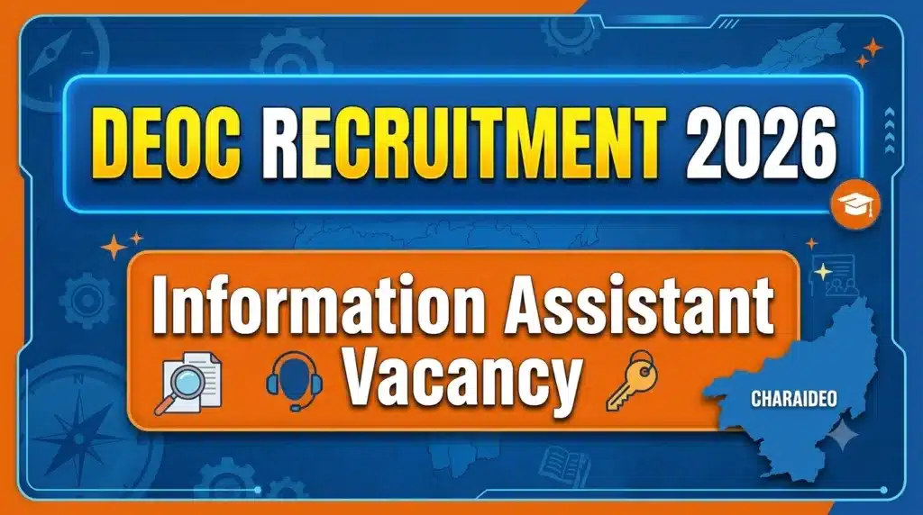 Charaideo District Recruitment 2026