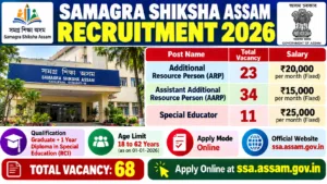 SSA Recruitment 2026
