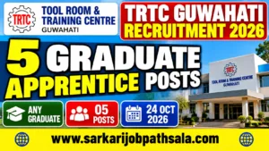 TRTC Guwahati Recruitment 2026